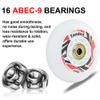 Roller Blade Wheels 70mm Inline Skate Wheels with Bearings ABEC-9, Light Up Roller Blade Wheel Inline Skate Replacement Wheels 8 Pack view 4