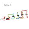 YXXSDP 9 12 16 20 24 Inch Tall Athletes Training Hurdles, Sport Squad Professional Speed & Agility Training Set, Sports Practice Equipment for PE Class (Size : Height 23cm/9.1inch) view 3