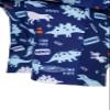 Baby Kids Boys Girls One-Piece Swimsuit with UPF 50+ Sun Protection, Long Sleeve Rash Guard for Toddler, Beach Pool Swimming, Summer Vacation Outfit Blue Dinosaur 1-2Years view 4