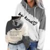MOGUI Women'S Be Kind The World Is A Better Place With You In It Sweatshirt To The Person Behind Me Shirt Womens Long Sleeve To The Person Behind Me Shirt Womens Long Sleeve Plus Size 3Xl Grey view 1