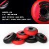 JHKJ Hardness 83A Inline Wheels Replacement Wheel 8 Pack 72MM 76MM 80MM Inline Wheels for Luggage Wheels Scooters Wheels,Red,72mm view 2
