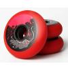 JHKJ Hardness 83A Inline Wheels Replacement Wheel 8 Pack 72MM 76MM 80MM Inline Wheels for Luggage Wheels Scooters Wheels,Red,72mm view 3