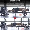 Abdominal Wheel Automatic Rebound Abdominal Equipment With 4 Wheels Home Exercise Bike view 4