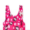 Baby Kids Boys Girls One-Piece Swimsuit with UPF 50+ Sun Protection, Long Sleeve Rash Guard for Toddler, Beach Pool Swimming, Summer Vacation Outfit Fuchsia Diving Cat 1-2Years view 4