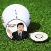 JIAOWEI Michael Scott Enamel Golf Ball Marker with Magnetic Hat Clip - Funny Golf Accessories - Premium Gift for Golf Lovers - What She Said view 3
