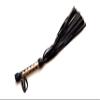 MarquiseDeBliss Genuine Leather Handcrafted Gentle Horse Whip - Thick Equestrian Training and Riding Essential - Riding Tools (19.7 Inches, Black and Gold) view 1