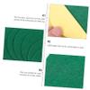 10pcs Polyester Fiber Air Hockey Pusher Patches Essential Hockey Accessories for Mini Game Tables Non-damaging Pads for Competitive view 2