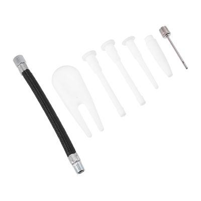 5 Sets Inflator Accessories for Sports Balls Air Stopper Remover and Puller Replacement Kit for Tire Inflator and Portable Air Compressor Use