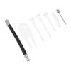 5 Sets Inflator Accessories for Sports Balls Air Stopper Remover and Puller Replacement Kit for Tire Inflator and Portable Air Compressor Use