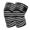 Special Essentials Knee Wraps for Weightlifting with Strap (2 Pack) - 72 Inches Flexible Support for Men & Women, for Powerlifting, Squats, Leg Press, and Cross Training view 1