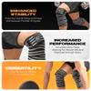 Special Essentials Knee Wraps for Weightlifting with Strap (2 Pack) - 72 Inches Flexible Support for Men & Women, for Powerlifting, Squats, Leg Press, and Cross Training view 3