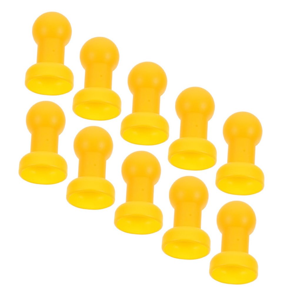 ABOOFAN 10Pcs Boy Girl Trampoline Pole Caps Replacement Accessories Plastic Trampoline Pole End Covers for Safety Net Installation and Secure Fixing Compatible with Boy Girl Trampoline Poles
