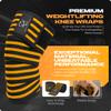 Special Essentials Knee Wraps for Weightlifting with Strap (2 Pack) - 72 Inches Flexible Support for Men & Women, for Powerlifting, Squats, Leg Press, and Cross Training view 2