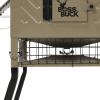 BOSS Buck Stand & Fill Sled Feeder with Diverter Plate & Solar Panel | Easy Assembly Durable Steel Deer Hunting Varmint Guarded Programmable Automatic Game Feeder, 600LB view 3