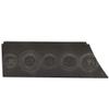 Boat Rod Holder Plate | 19 x 6 5/8 Inch Starboard Black Panel view 2