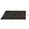 Boat Rod Holder Plate | 19 x 6 5/8 Inch Starboard Black Panel view 4