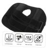 Healeved 2pcs Wrist Wraps Wrist Brace Support Guard for Injury Protection Breathable Elastic Bandage for Sports Black view 2