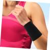 Healeved 2pcs Wrist Wraps Wrist Brace Support Guard for Injury Protection Breathable Elastic Bandage for Sports Black view 3