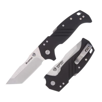 Cold Steel Engage 3.5" S35VN Razor-Sharp Tanto Point Blade 4.7" G-10 Handle Everyday Carry Pocket Folding Knife w/Atlas Lock Mechanism