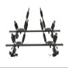 Malone VersaRail Universal Crossbars, Two J-Carriers view 2