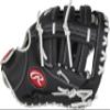 Rawlings | SHUT OUT Fastpitch Softball First Base Mitt | Right Hand Throw | 12" - Single Post Double Bar Web | Black view 2