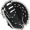 Rawlings | SHUT OUT Fastpitch Softball First Base Mitt | Right Hand Throw | 12" - Single Post Double Bar Web | Black view 3