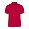 Monterey Club Men's Solid Tailored Collar Short Sleeve Polo Shirt #3670 (Venetian Red, Large) view 1