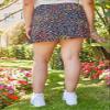 YMI Women's Dropped Tier Skort, Ditsy Patch, M view 4