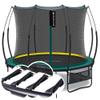 SkyBound 10 FT Springfree Trampoline for Kids and Adults - Springless Trampolines with Enclosure - Recreational Trampolines Bungee Cords - Outdoor Trampoline for Kids - No-Gap Design Zipper System view 1