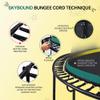 SkyBound 10 FT Springfree Trampoline for Kids and Adults - Springless Trampolines with Enclosure - Recreational Trampolines Bungee Cords - Outdoor Trampoline for Kids - No-Gap Design Zipper System view 4