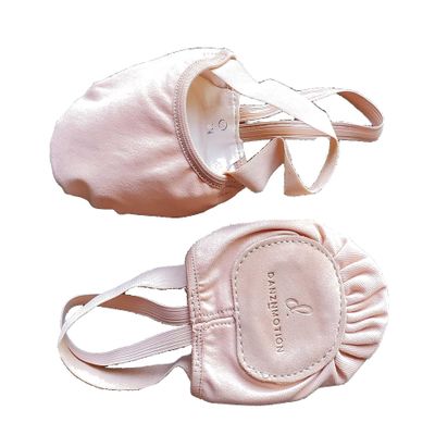 DANZNMOTION Second Skin Canvas Dance Half Sole Turner Style 367 (LTS, L)