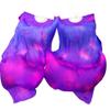 SALFEE 1pair 150 * 90cm Tie Dyeing Fan Belly Dancing Performance Festival Outfit Accessories Dance Fans view 1