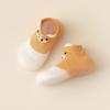 Baby Sock Shoes Infant Boys Girls Socks Shoes Toddler Shoes Floor Socks Shoes Cartoon Breathable (Orange, 6.5 Toddler) view 2