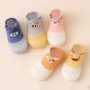 Baby Sock Shoes Infant Boys Girls Socks Shoes Toddler Shoes Floor Socks Shoes Cartoon Breathable (Orange, 6.5 Toddler) view 3