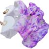 1 Pair 150 * 90cm Pure Natural Silk Fan Veils Belly Dance Performance Fan Belly Dance Costumes and Accessories