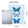 Blue Butterfly Drawstring Backpack Sports Gym Sack Sackpack String Bag Cinch Bag For Sport Yoga Travel Shopping Women Men view 4