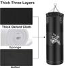 ZERUIDM Hanging Punching Bag Set Unfilled, Heavy Boxing Bags Kickboxing Bag for Adults Kids, Youth Boxing Set with Hand Wraps, Punching Bag Hangers, for MMA Muay Thai Taekwondo Training view 3