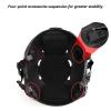 Yzpacc Tactical MK Helmet Chin Strap Adjustable Dial 4 Points Suspension System with Bolts and Screws for MK Fast MICH Bump Tactical Helmet Accessories view 2