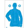 B-21E Qualification Target w/Vital Anatomy Rifles Pistols Arrows Hunting Shooting Range Law Enforcement Training(23 x 35 Inch 50 Pack) view 1