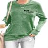 You Matter Shirt to The Person Behind Me Sweatshirt Women's You Matter Dear Person Behind Me Print T-Shirt The Person in Front of You Shirt Forest view 2