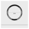 FUERU Car Steering Wheel Cover Set Car Steering Wheel Cover Four Seasons Leather Ultra-Thin Comfortable and Exquisite Car Interior (Color : 2#) view 2