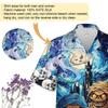 228CLOSET Men's Mummies Hawaiian Shirts - Halloween Skull Button Down Mens Hawaiian Shirts Set 63 Size M view 4