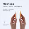 OCOOPA Magnetic Rechargeable Hand Warmers 2 Pack, Fast Heating, 3-Settings, UL Certified, Electric Portable Pocket Heater, Hunting, Golf, Camping Gear, Warm Unique Gifts Women, Tech Gift Men UT3 Lite view 4