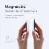 OCOOPA Magnetic Rechargeable Hand Warmers 2 Pack, Fast Heating, 3-Settings, UL Certified, Electric Portable Pocket Heater, Hunting, Golf, Camping Gear, Warm Gifts for Men, UT3 Lite view 4