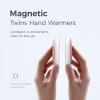 OCOOPA Magnetic Rechargeable Hand Warmers 2 Pack, Fast Heating, 3-Settings, UL Certified, Electric Portable Pocket Heater, Hunting, Golf, Camping Gear, Warm Gifts for Women, UT3 Lite view 4