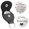 Hoosmoon Christmas Gifts for Friends Pocket Hug Stocking Stuffers for Teen Girls Boys Keychain Friendship Gifts for Women Birthday Gift for Friend Graduation Gift for Her Him Friend Present Ideas view 1
