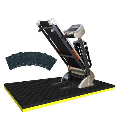 Fitness Machine Mat, Exercise Bike Mat, Floor High Density Mat for Indoor Cycles, Treadmills, Waterproof Mat, Non-Slip, AntiVibration, Elliptical Mat, Workout Mats