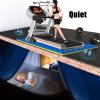 WORDFUN Treadmill Mat, Home Gym Floor Protection Equipment Mat, AntiFatigue Floor Mat, Exercise Bike Mat, AntiVibration, Sound Absorbing Mat, Large Non-Slip Exercise Mat view 3