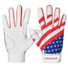 Dot Stitch USA Flag Baseball Batting Gloves & Softball Glove American Flag Batting Gloves Youth Kids Baseball Batting Glove Youth Men Adult & Unisex view 4