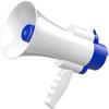 POCHY Portable Megaphones Adjustable Volume Control Hand Megaphone Built-in Siren Bullhorn Speaker Lightweight Megaphone Speaker view 1